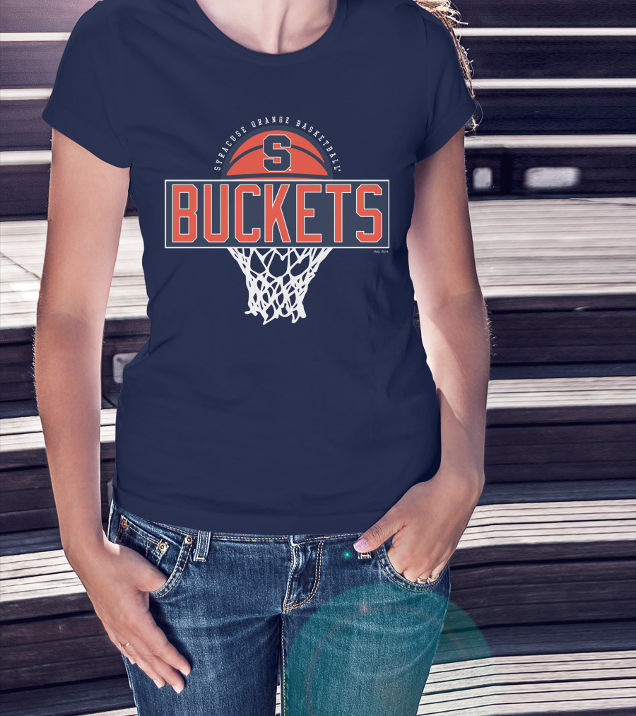 Syracuse Orange Basketball Buckets T-Shirt
