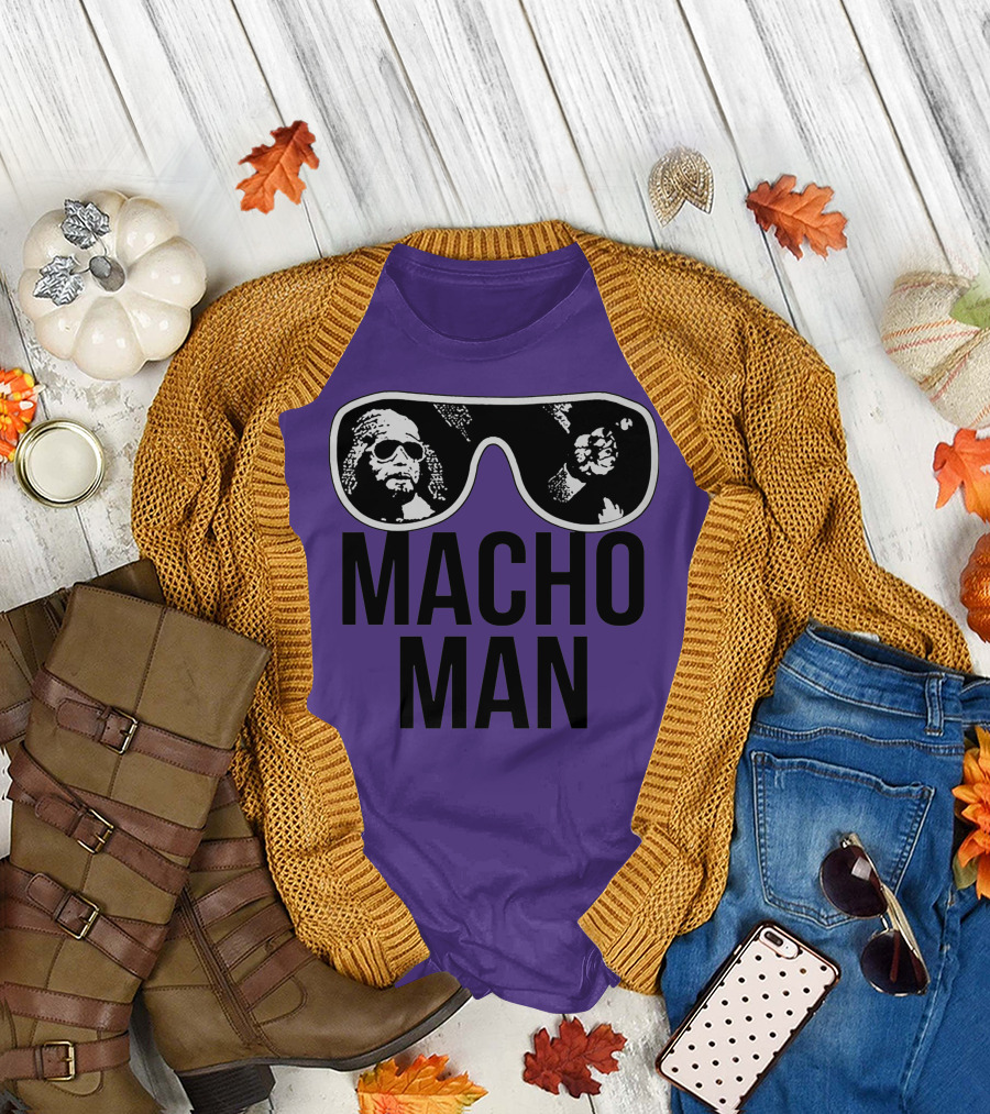 Macho Man Sunglasses T-Shirt