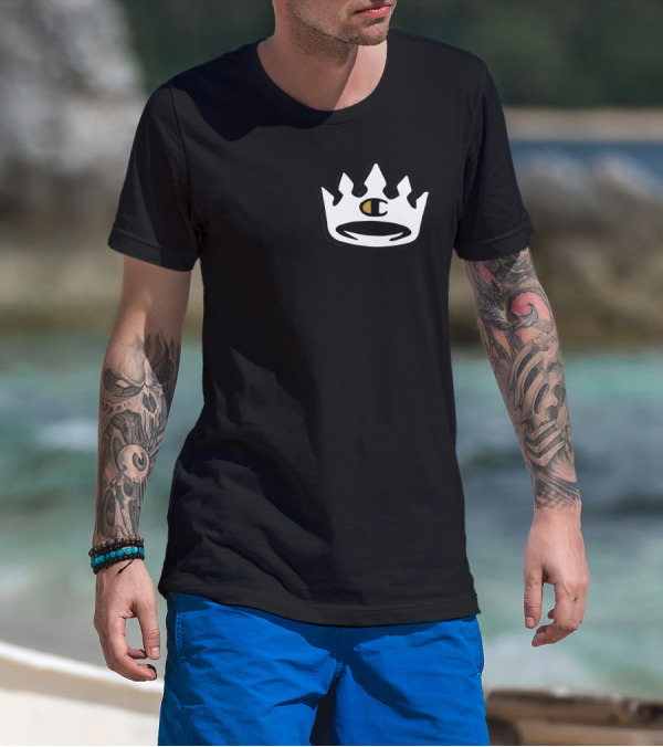 OTK Merchs Crown Logo Champion Collab T-Shirt