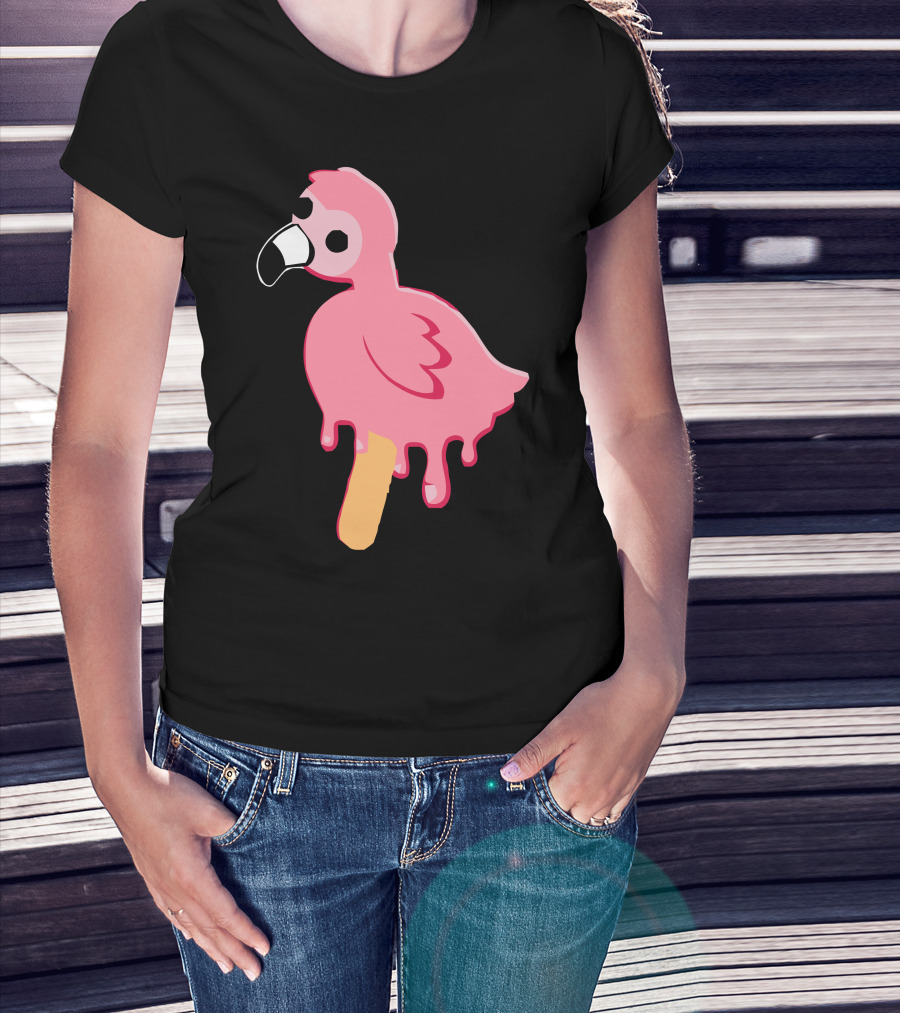 Flimflam Flamingo Popsicle Merch T-Shirt