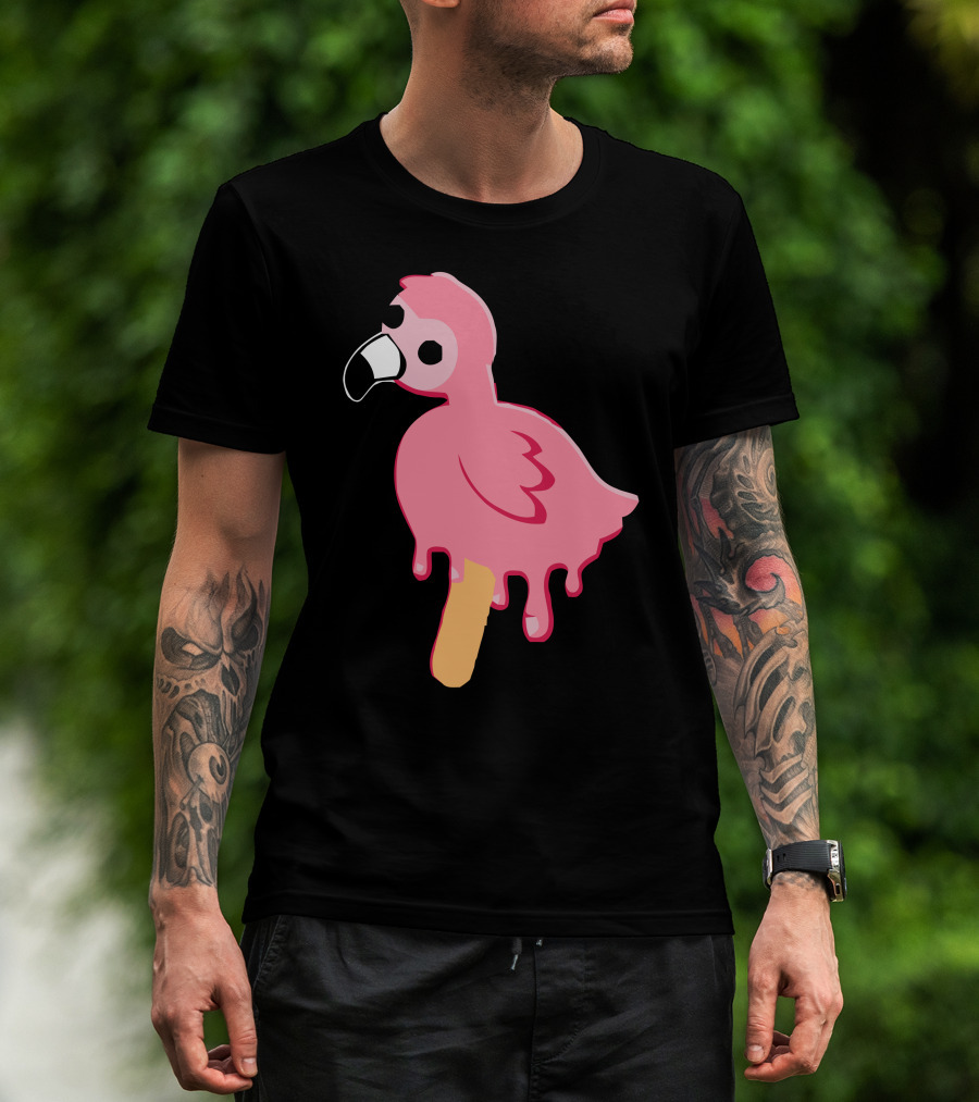 Flimflam Flamingo Popsicle Merch T-Shirt