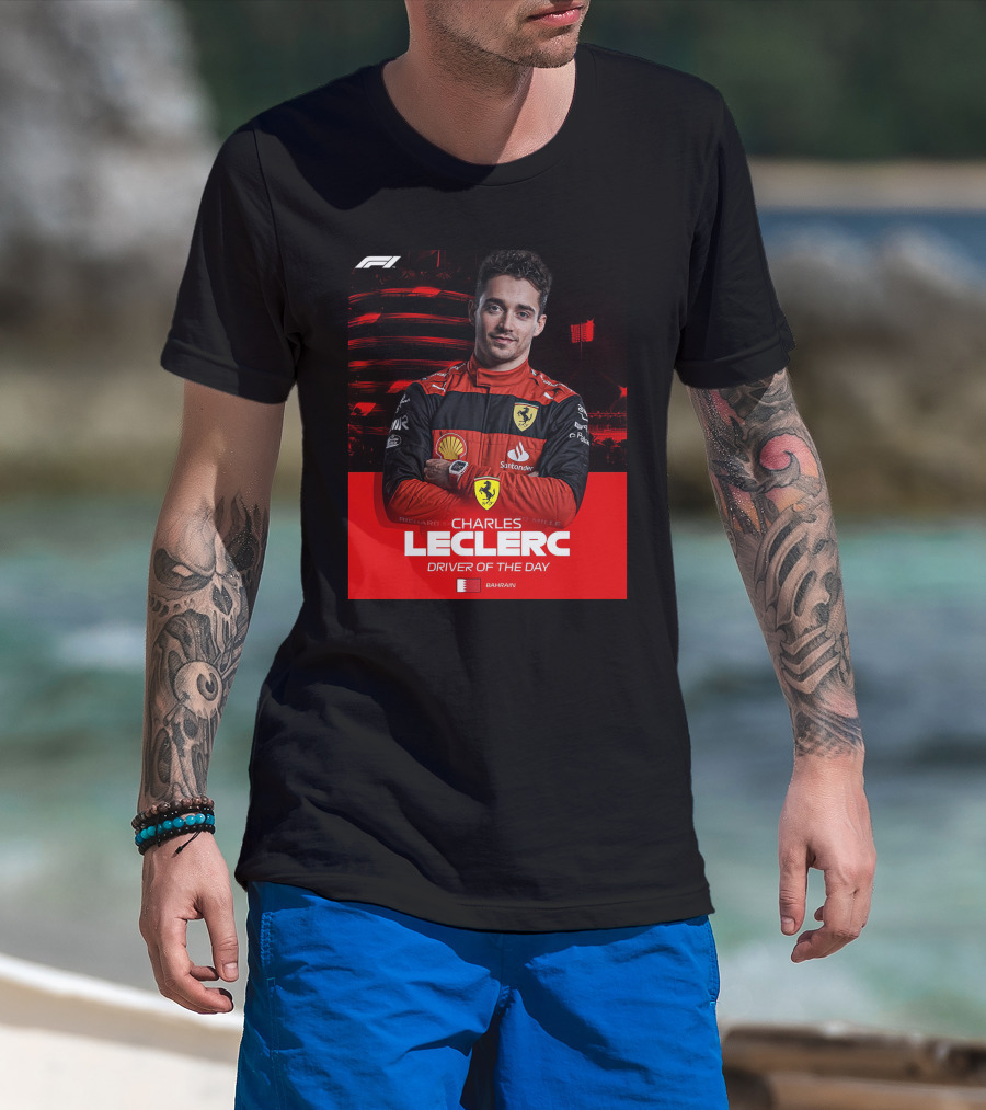 F1 Charles Leclerc Driver Of The Day Bahrain T-Shirt