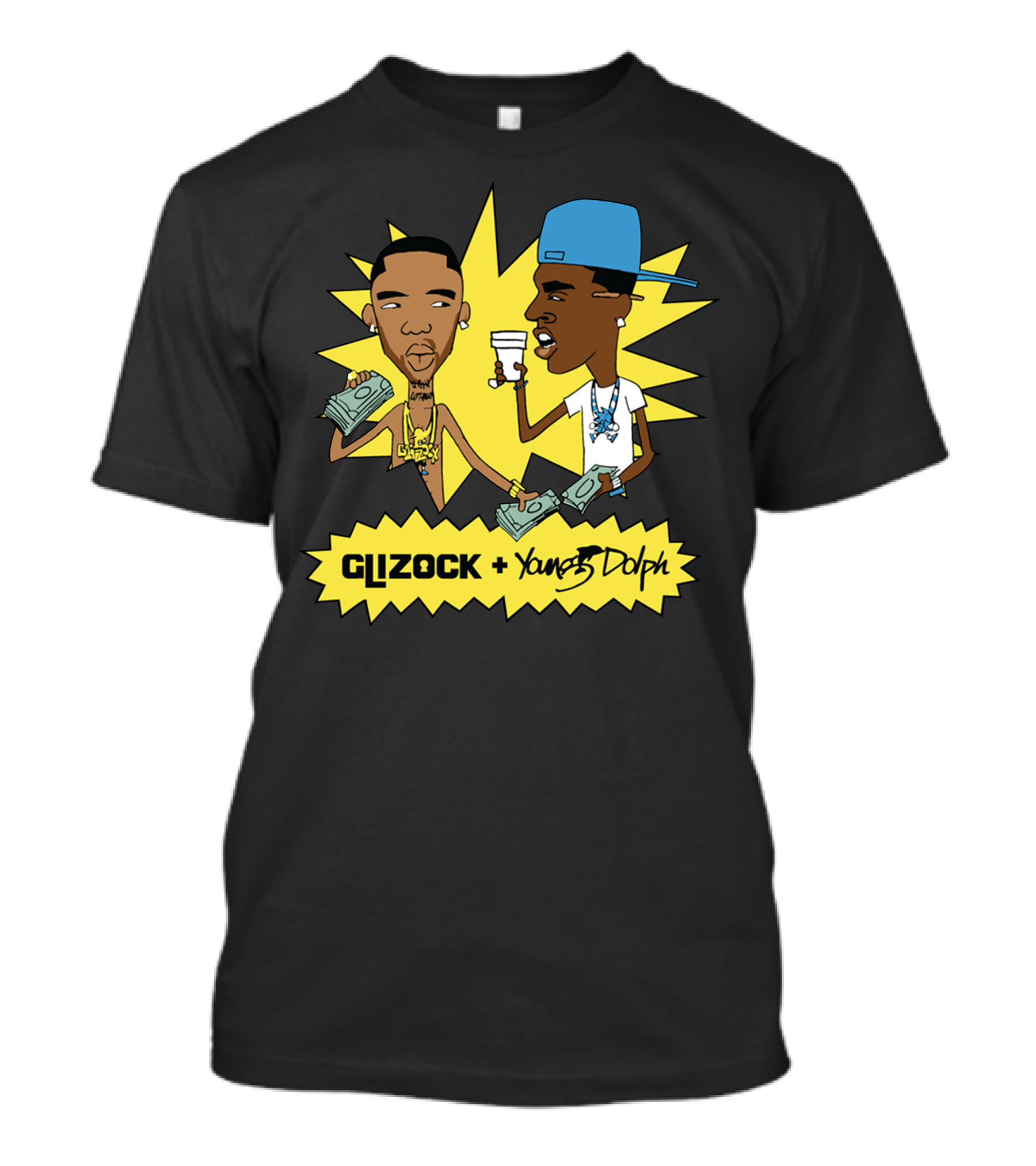 Glizock Young Dolph Paper Route Empire Merch T-Shirt