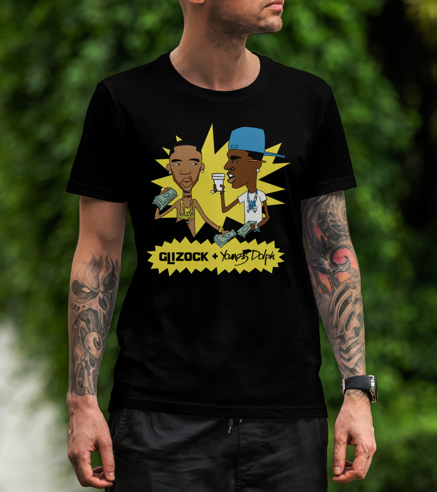 Glizock Young Dolph Paper Route Empire Merch T-Shirt