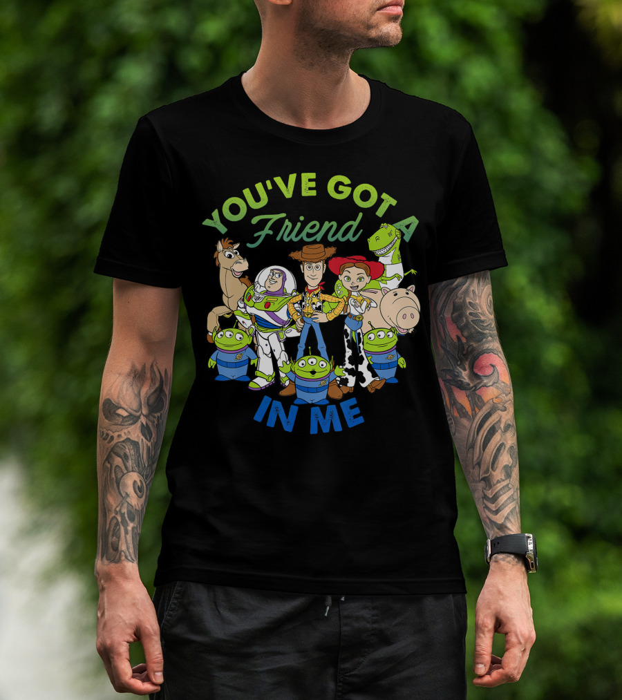 You've Got A Friend In Me Disney Pixar Toy Story Character Group T-Shirt