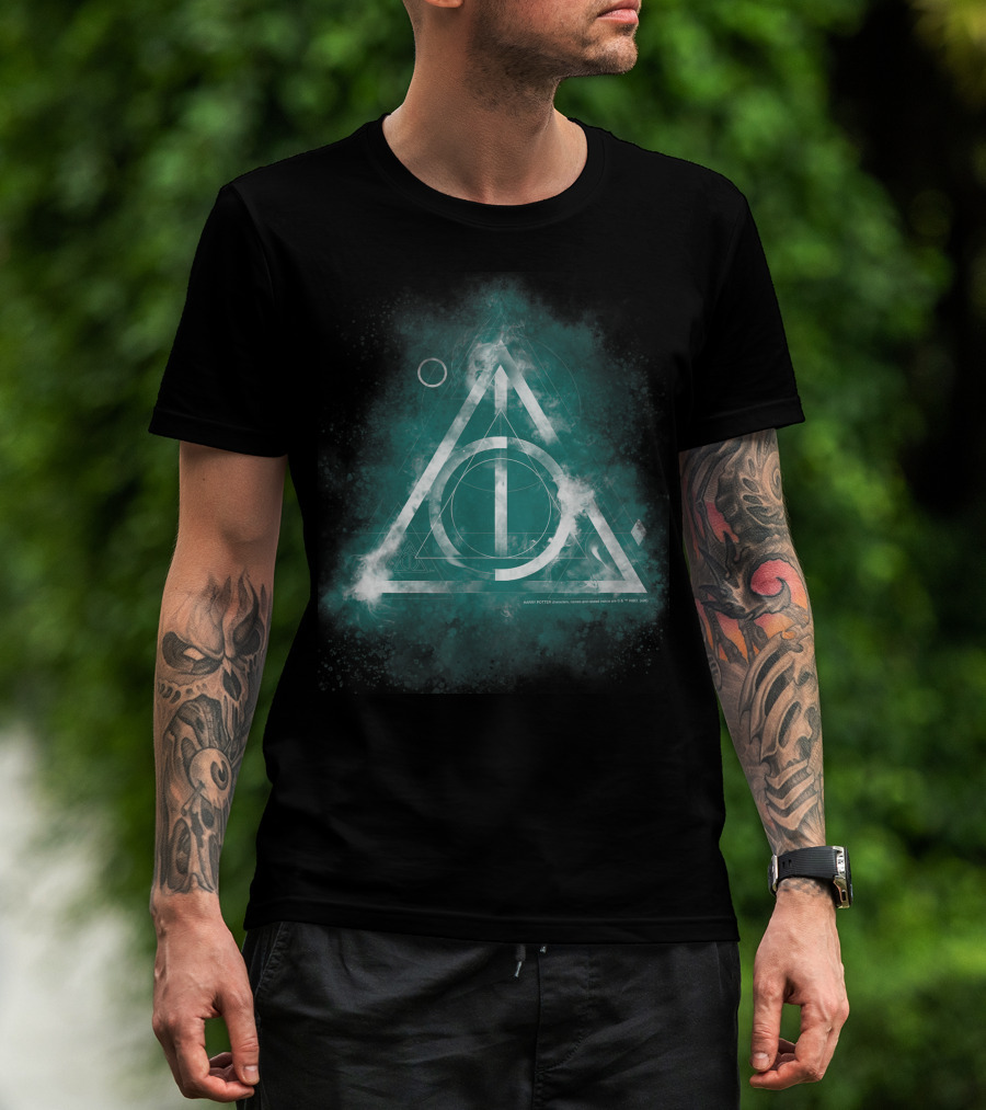 Only Today Deathly Hallows Symbol T-Shirt