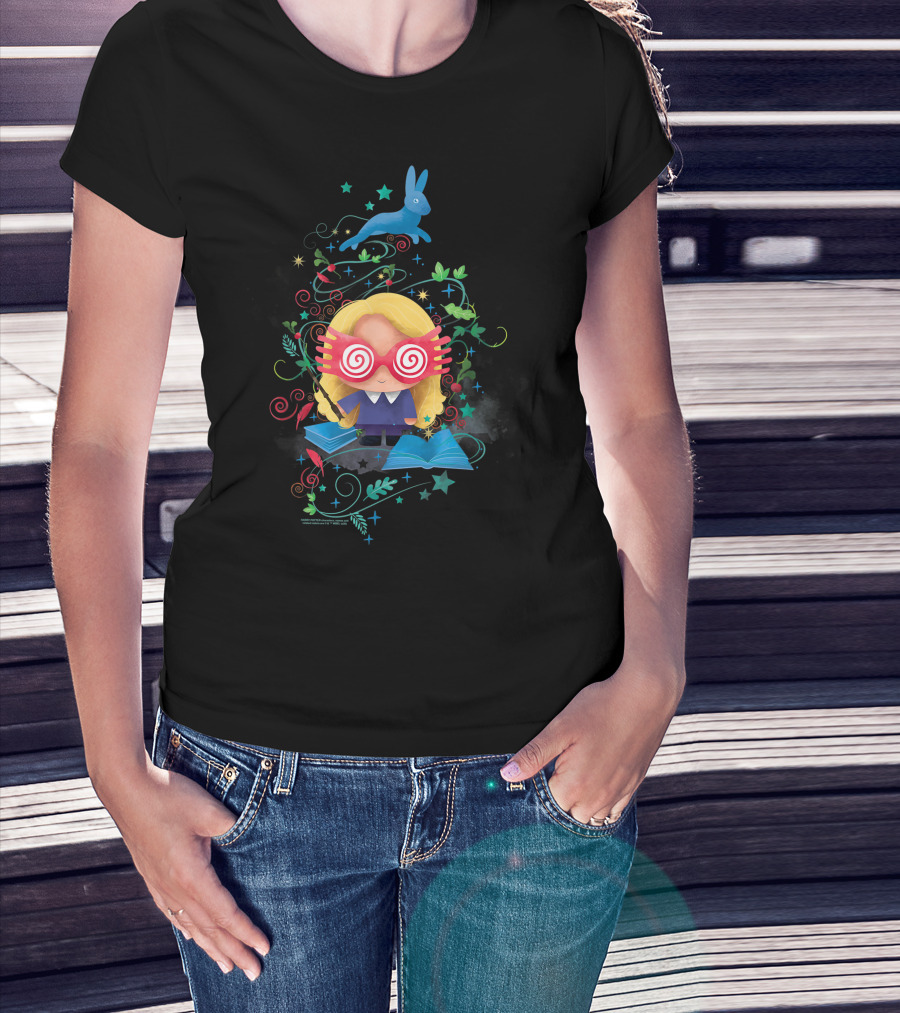 Only Today Magical Adventure With Blue Rabbit And Whimsical Glasses T-Shirt