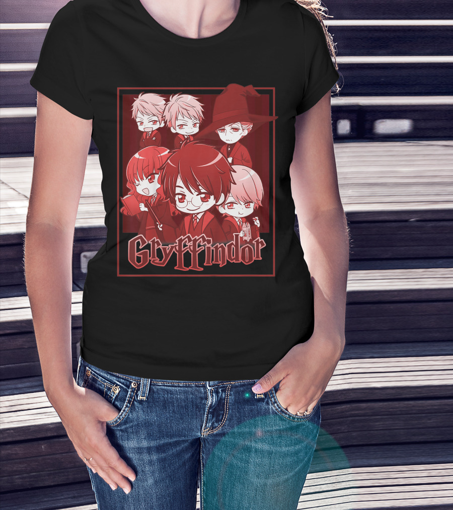 Gryffindor Only Today Anime Characters T-Shirt