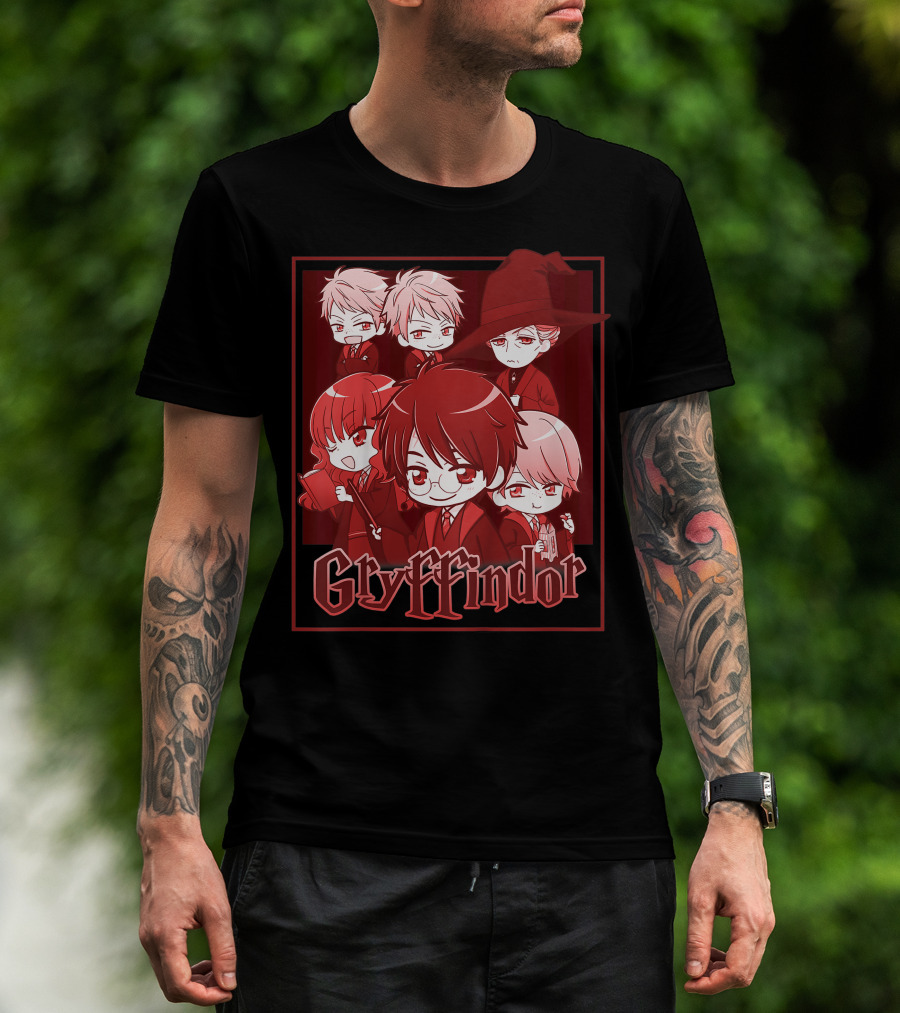 Gryffindor Only Today Anime Characters T-Shirt