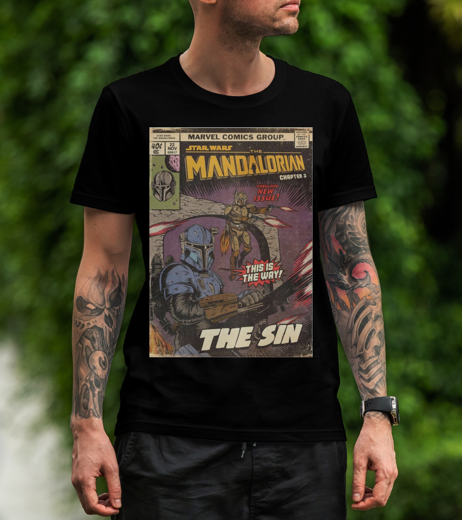 Marvel Comics Group Star Wars The Mandalorian Chapter 3 The Sin T-Shirt