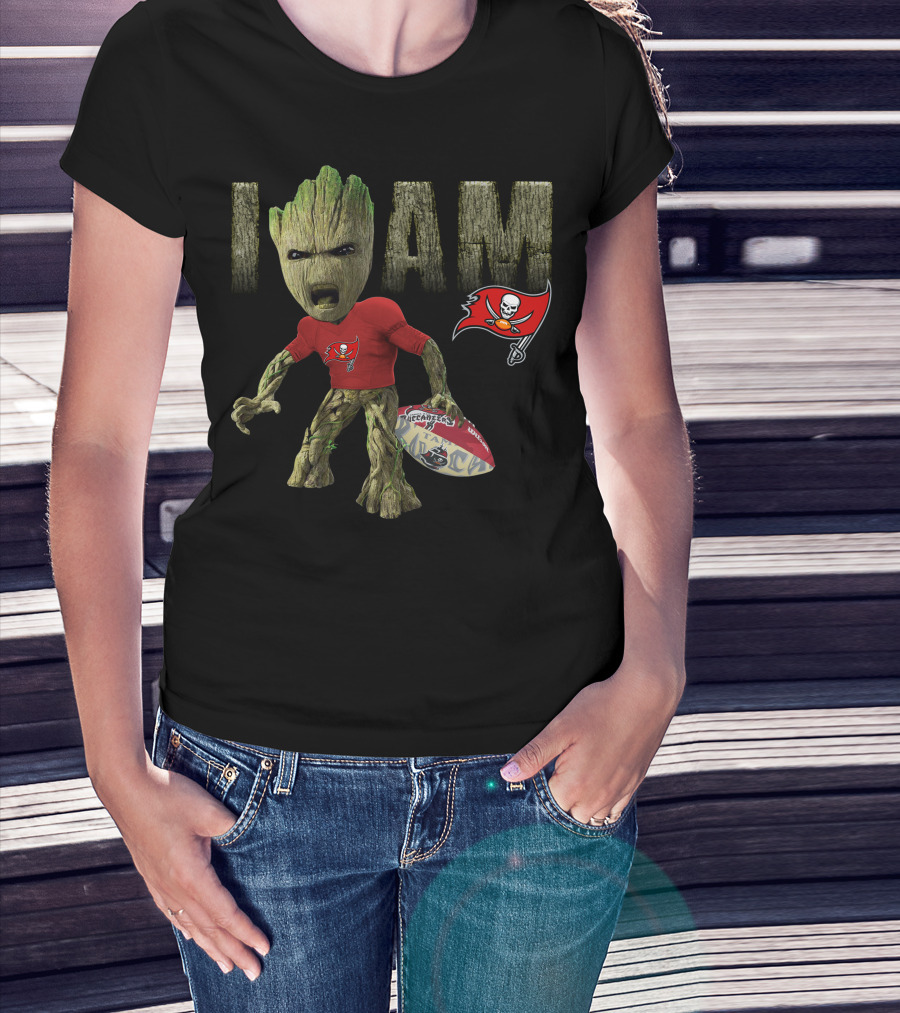 I Am Groot Buccaneers Football Only Today T-Shirt