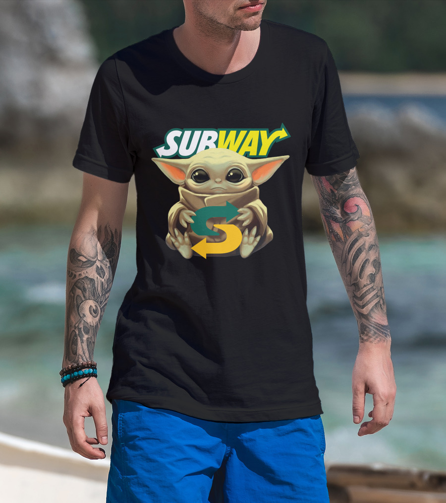 Subway Today Baby Yoda T-Shirt