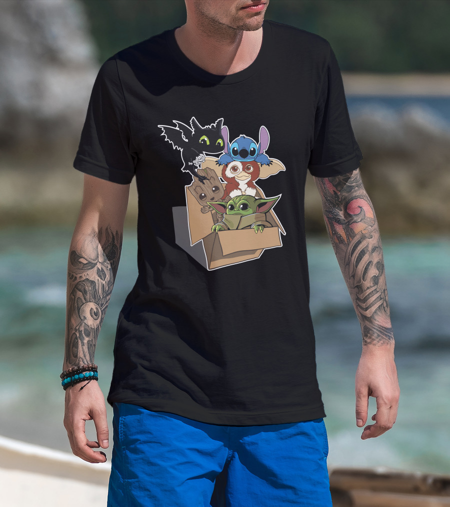 Only Today Cute Creatures In A Box T-Shirt