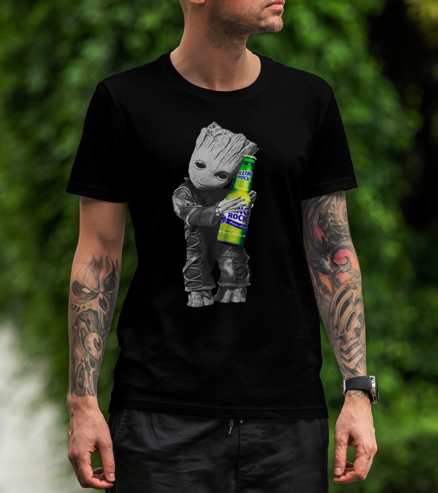 Groot Rolling Rock Only Today T-Shirt