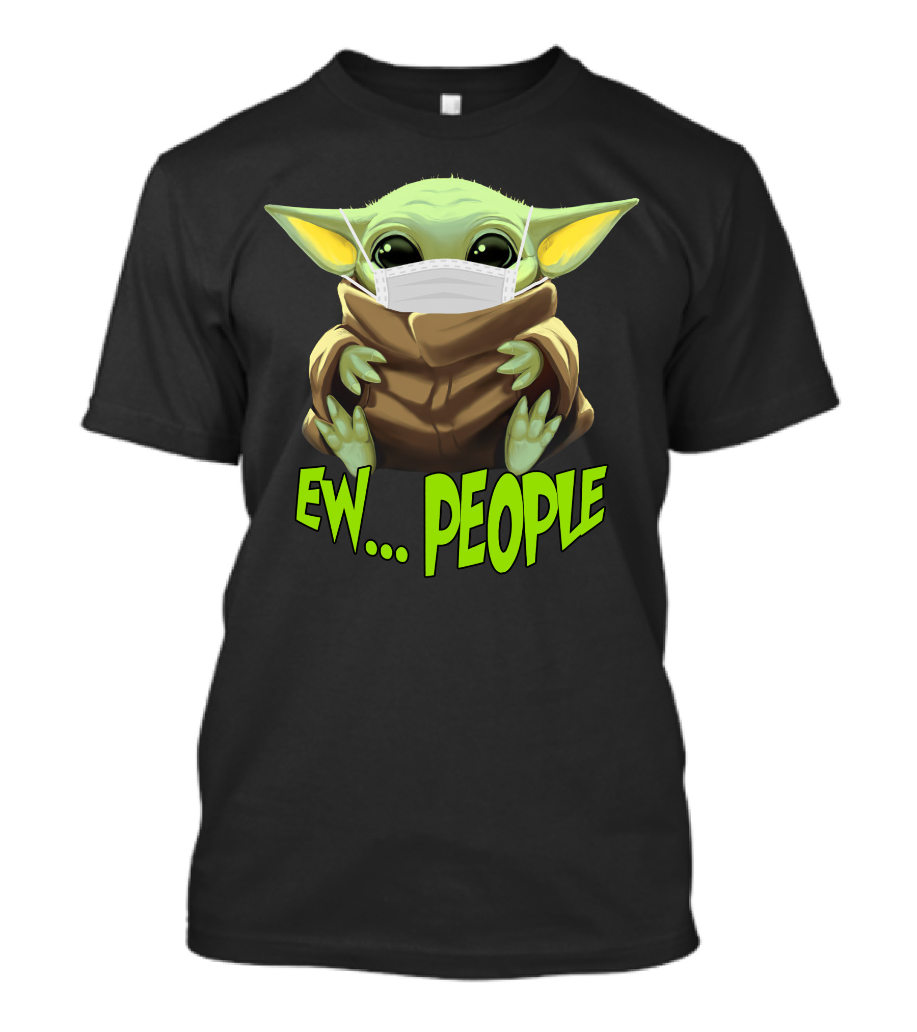 Ew People 36 Baby Alien Mask T-Shirt