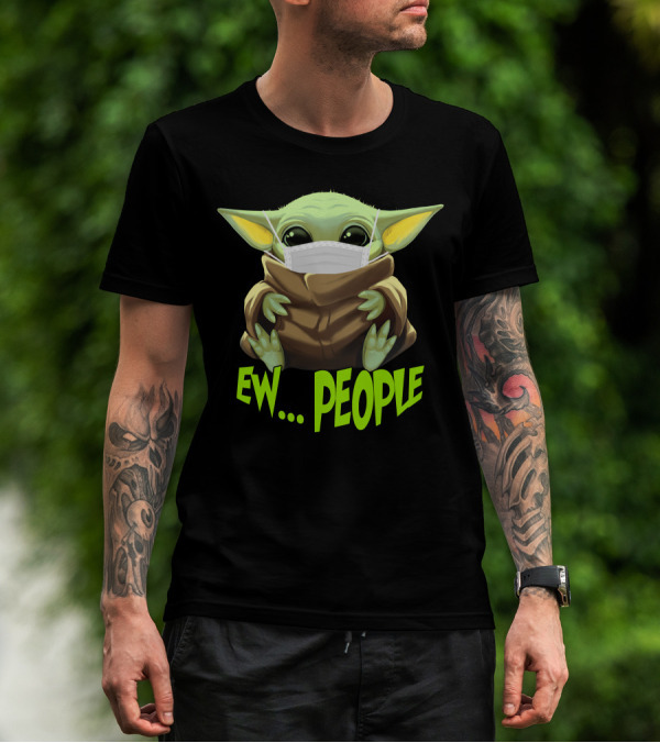 Ew People 36 Baby Alien Mask T-Shirt