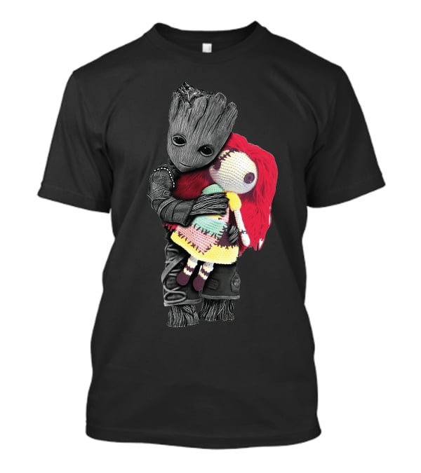 Groot Jack Sally Rug Hug T-Shirt