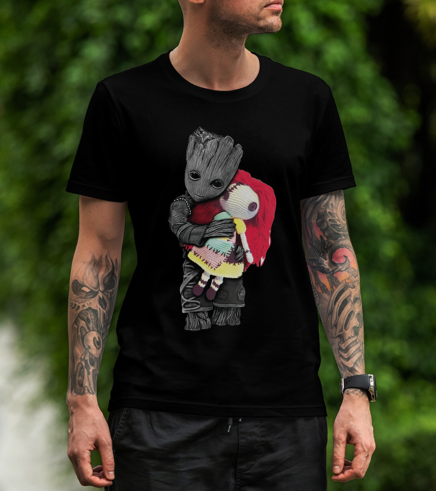 Groot Jack Sally Rug Hug T-Shirt