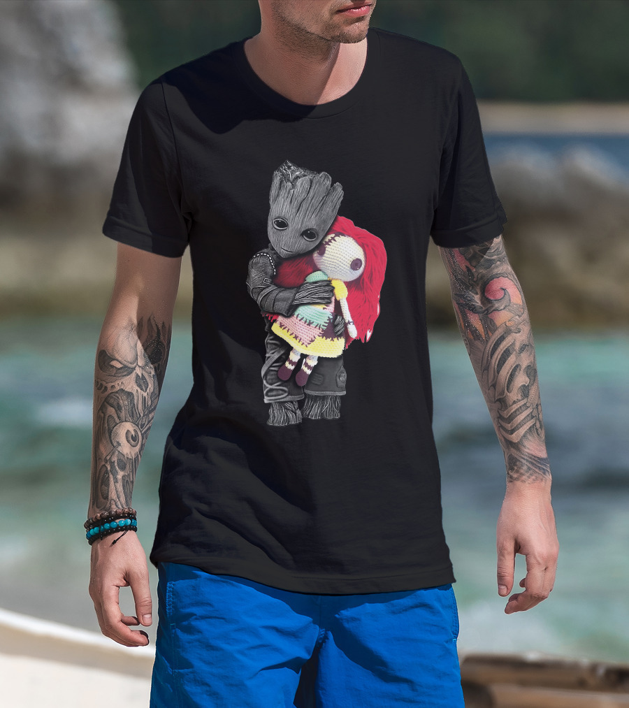 Groot Jack Sally Rug Hug T-Shirt