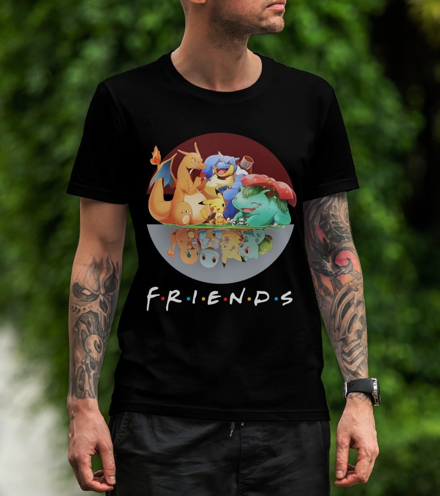 Friends Only Today Pokémon T-Shirt