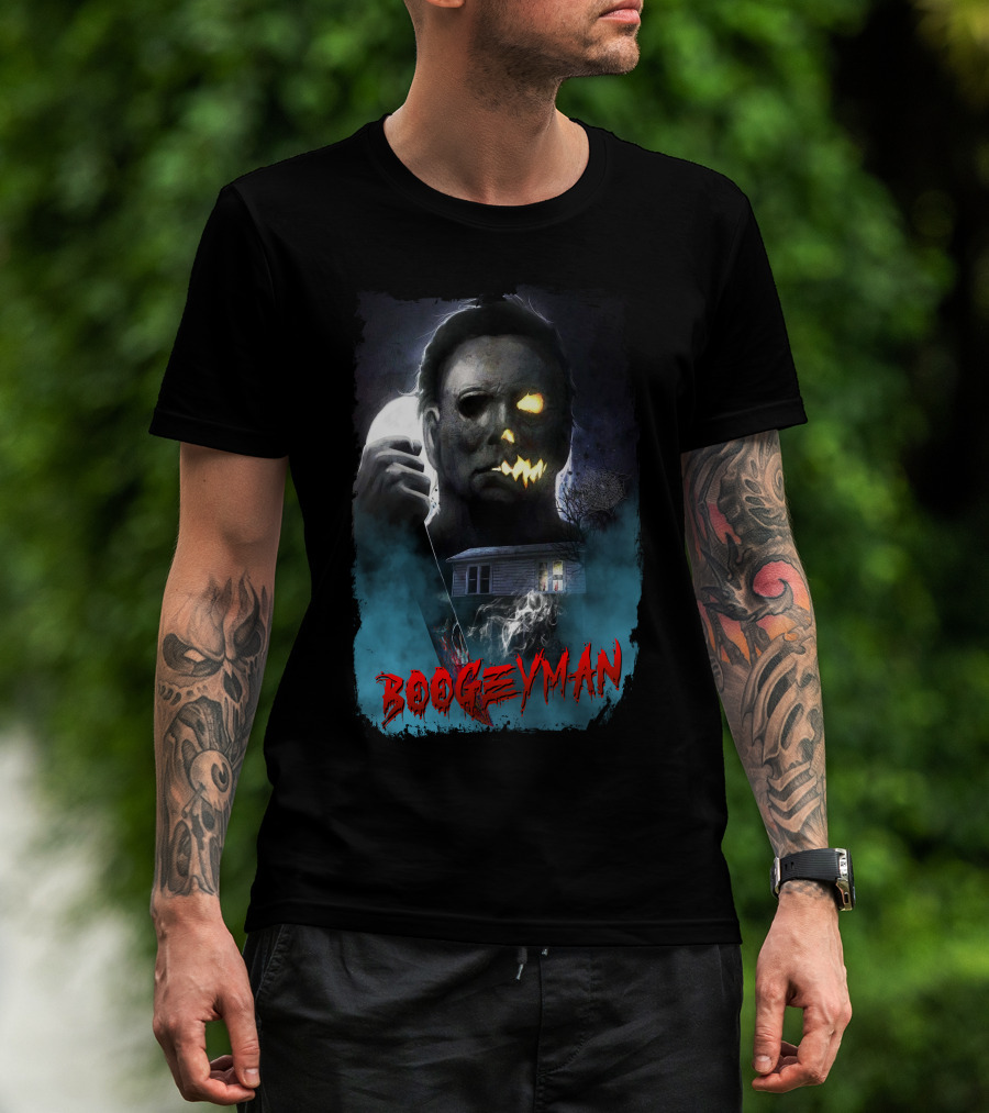Boogeyman Halloween Horror Only Today T-Shirt