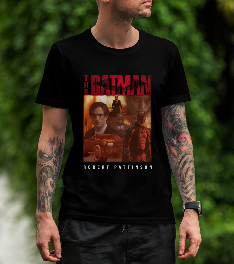 The Batman Robert Pattinson Dc Movie T-Shirt