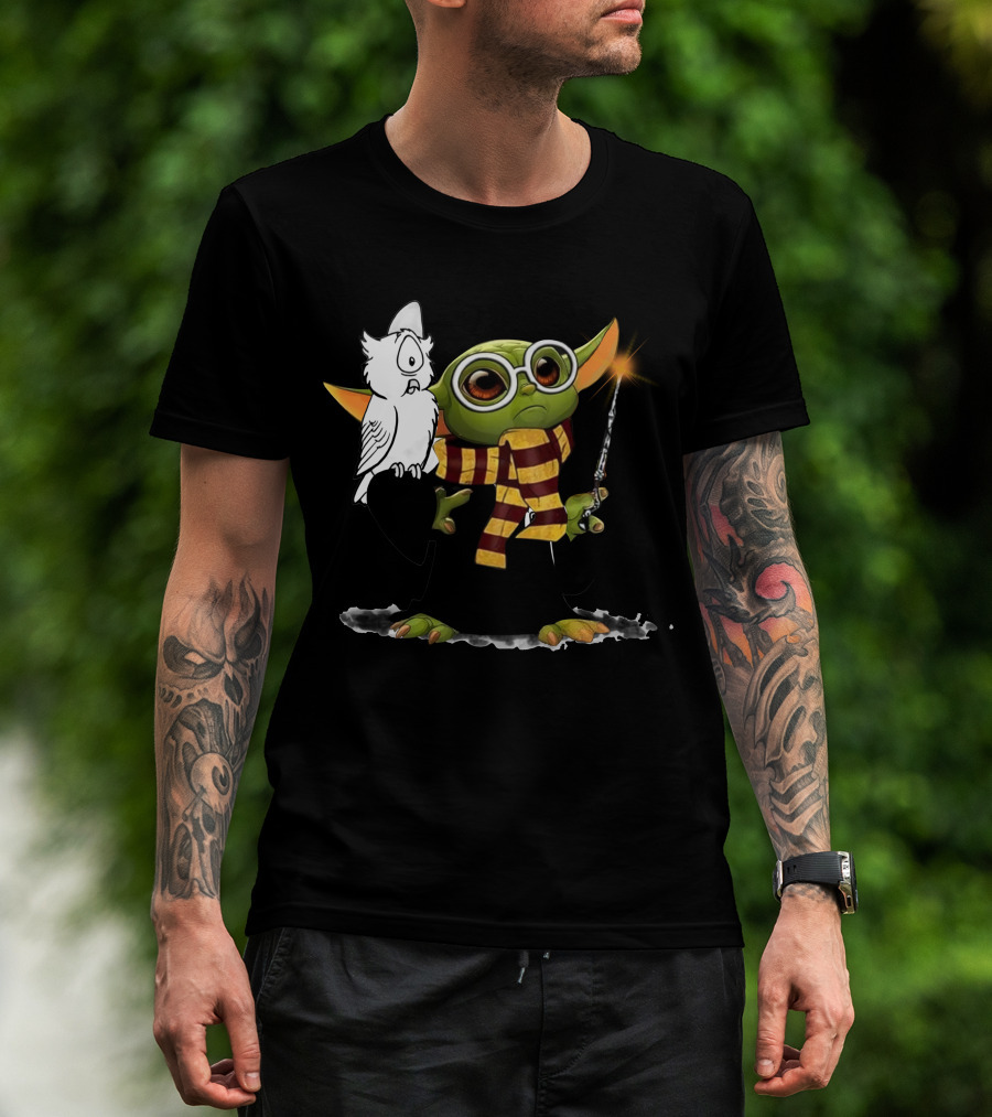 Magical Creature Owl Wizardry Fan Favorite T-Shirt