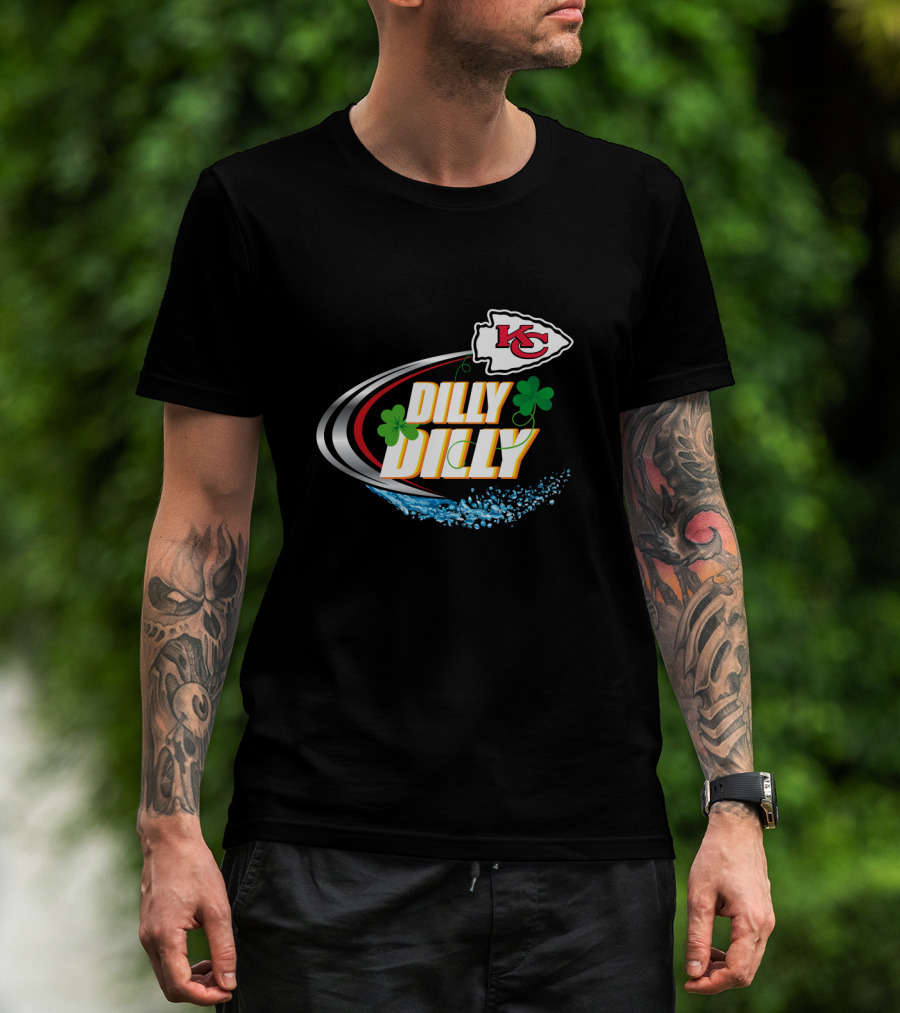 Dilly Dilly Kansas City Chiefs Shamrock T-Shirt