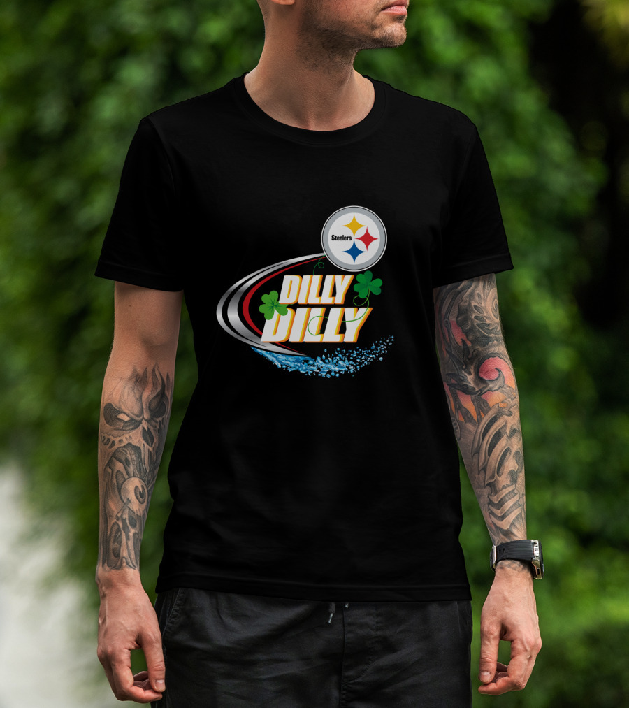 Dilly Dilly Pittsburgh Steelers Clover T-Shirt