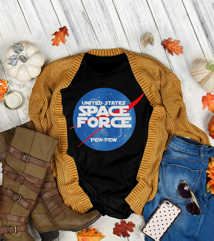 United States Space Force Pew-Pew T-Shirt