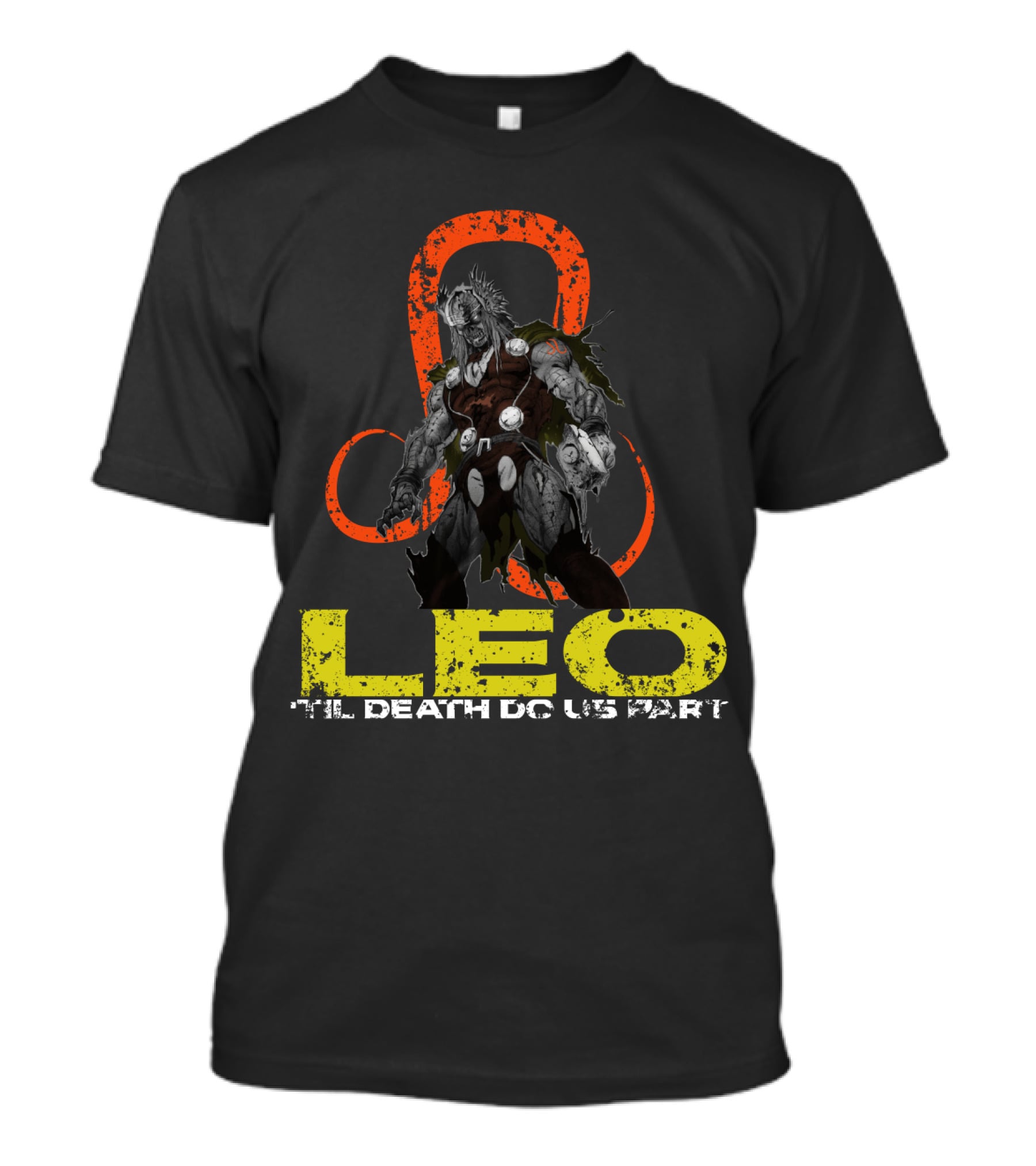 Leo 'Til Death Do Us Part Thor Zombie Marvel Fans T-Shirt