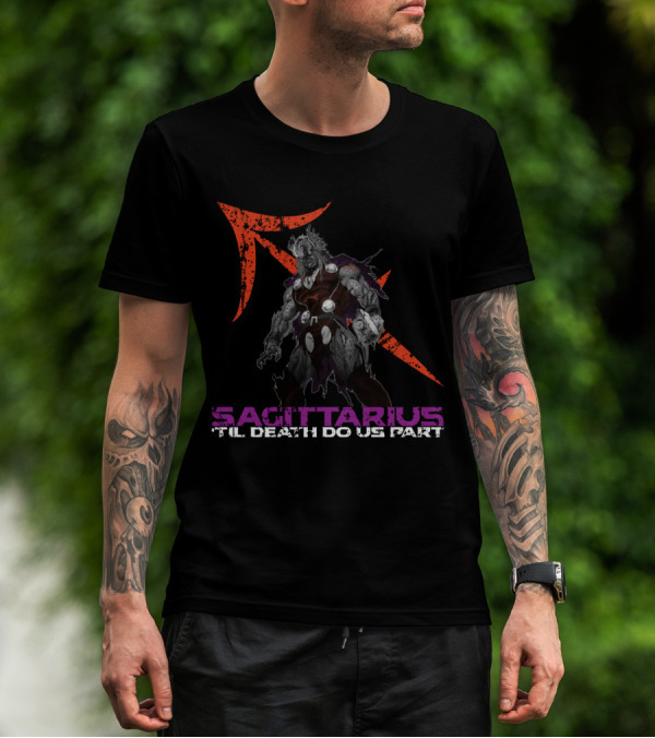 Sagittarius Til Death Do Us Part Zombie Thor Marvel T-Shirt