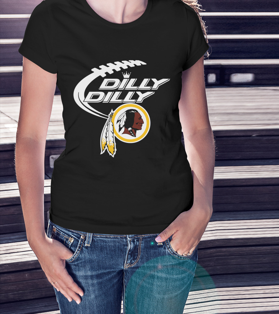 Dilly Dilly Washington Redskins Bud Light Football Tribute T-Shirt