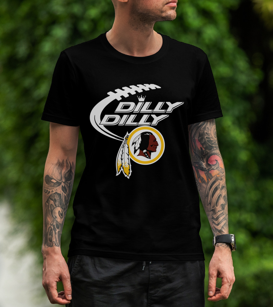 Dilly Dilly Washington Redskins Bud Light Football Tribute T-Shirt