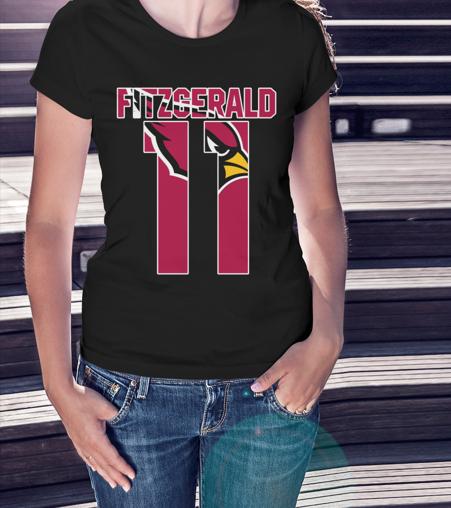 Fitzgerald 11 Arizona Cardinals Player Jersey T-Shirt