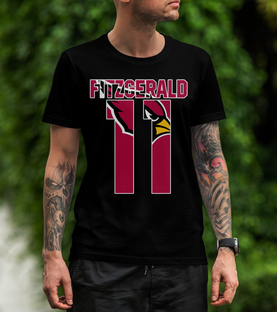 Fitzgerald 11 Arizona Cardinals Player Jersey T-Shirt