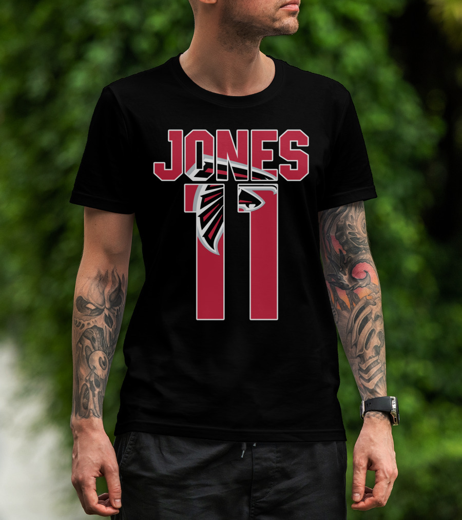 Atlanta Falcons Julio Jones 11 Football Jersey T-Shirt