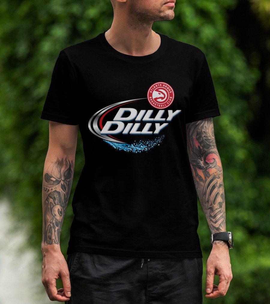 Atlanta Hawks Basketball Club Dilly Dilly Fans T-Shirt