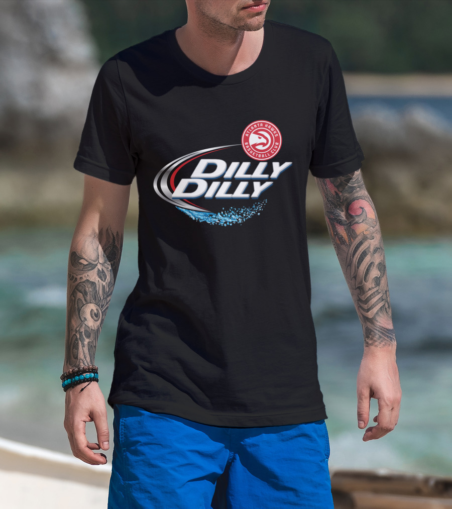Atlanta Hawks Basketball Club Dilly Dilly Fans T-Shirt