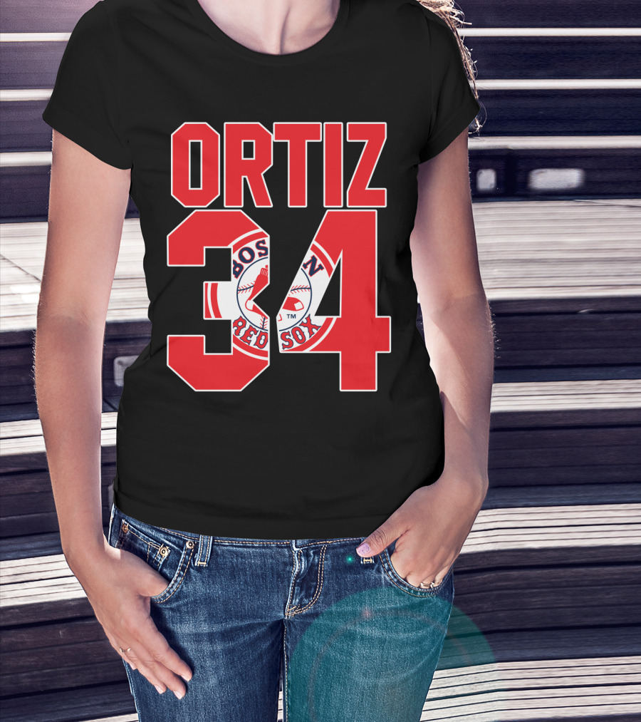 Boston Red Sox Ortiz T-Shirt