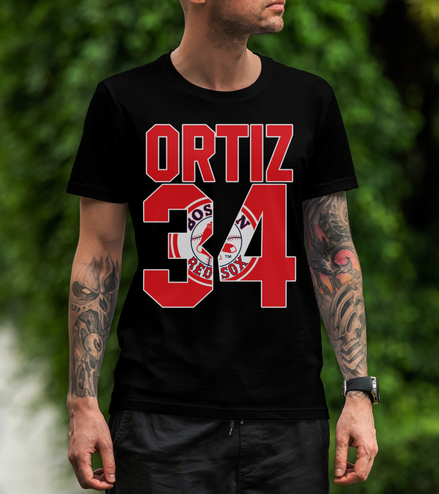Boston Red Sox Ortiz T-Shirt