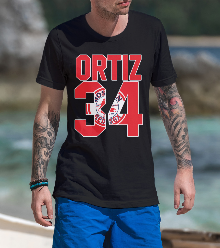 Boston Red Sox Ortiz T-Shirt