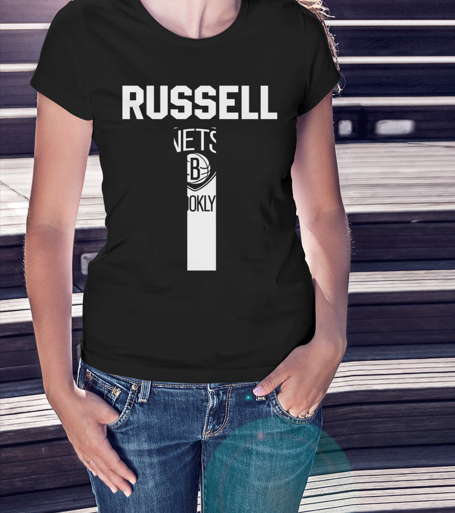 Russell Brooklyn Nets 1 T-Shirt