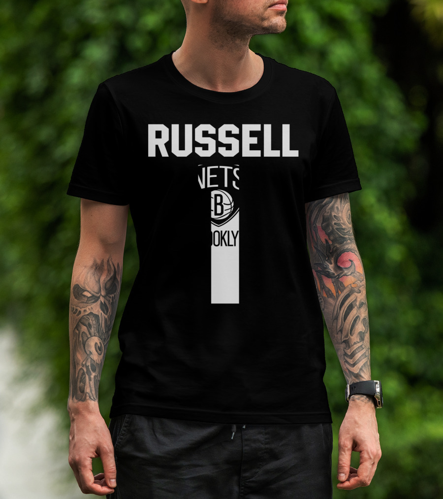 Russell Brooklyn Nets 1 T-Shirt