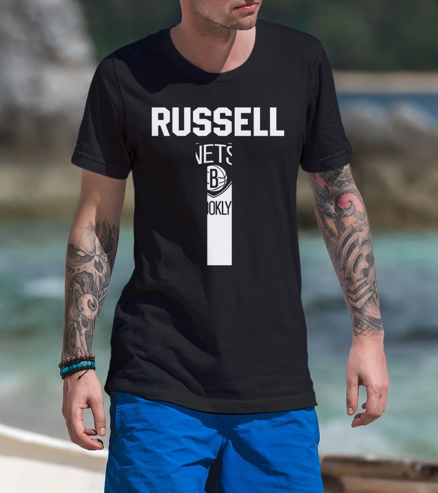 Russell Brooklyn Nets 1 T-Shirt