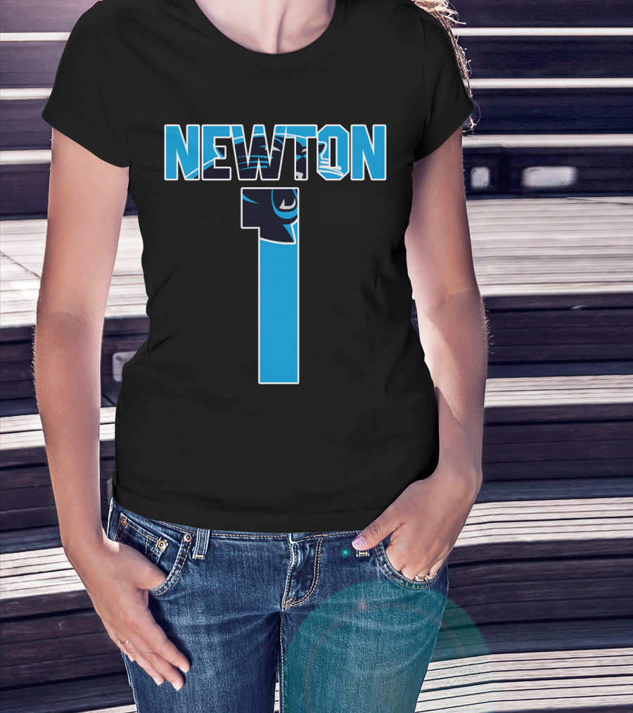 Newton Panthers Number 1 T-Shirt