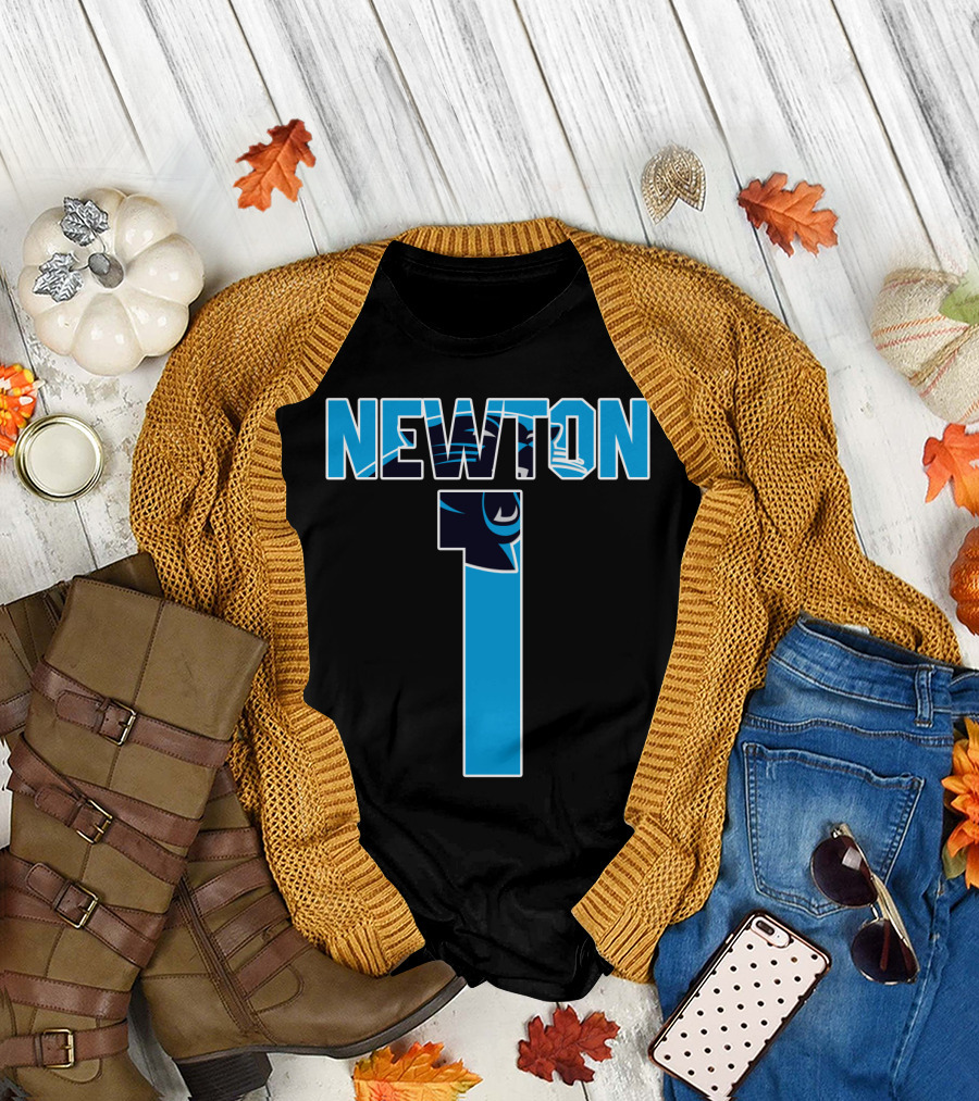 Newton Panthers Number 1 T-Shirt