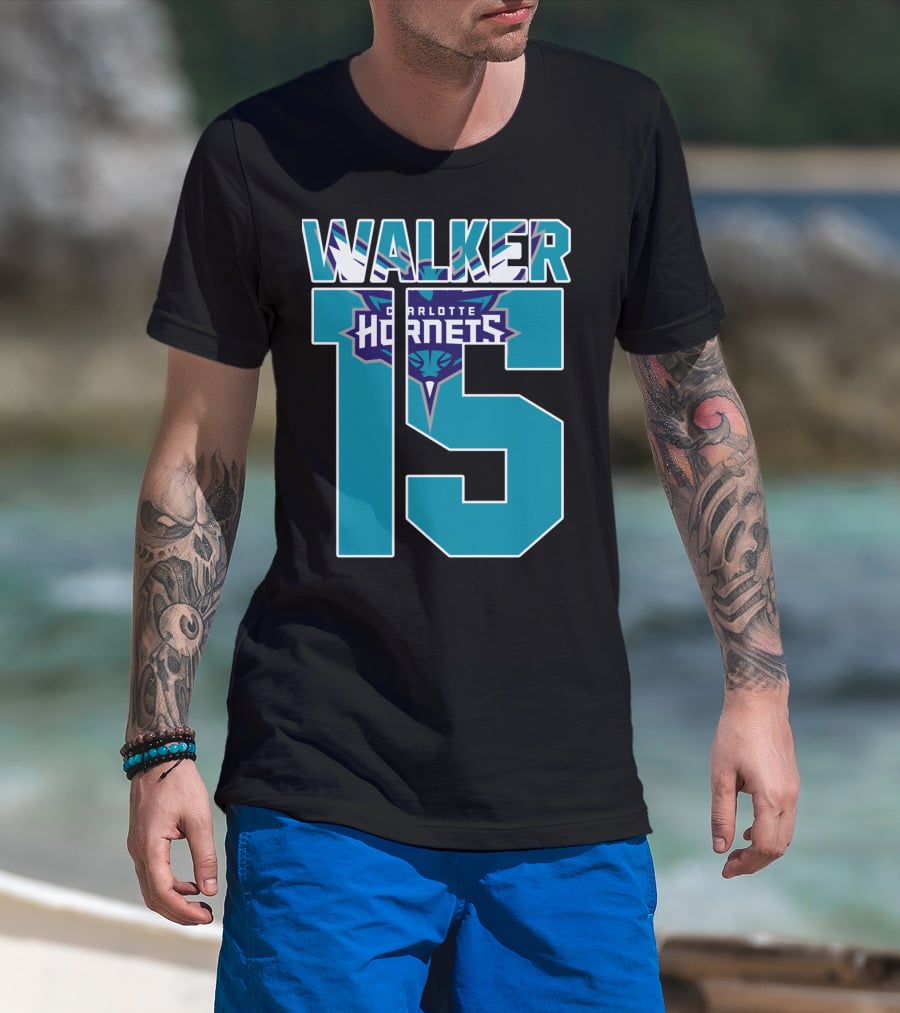 Charlotte Hornets Kemba Walker T-Shirt