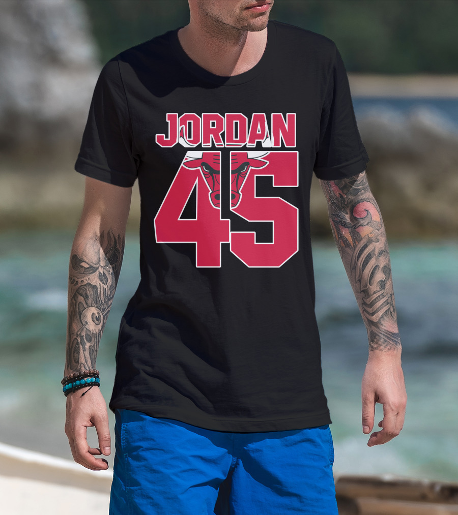 Jordan 45 Chicago Bulls T-Shirt
