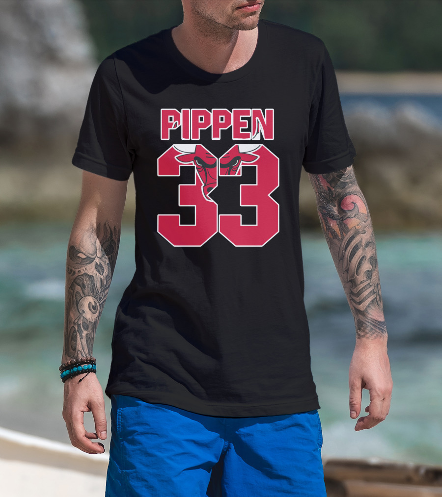 Pippen 33 Chicago Bulls T-Shirt